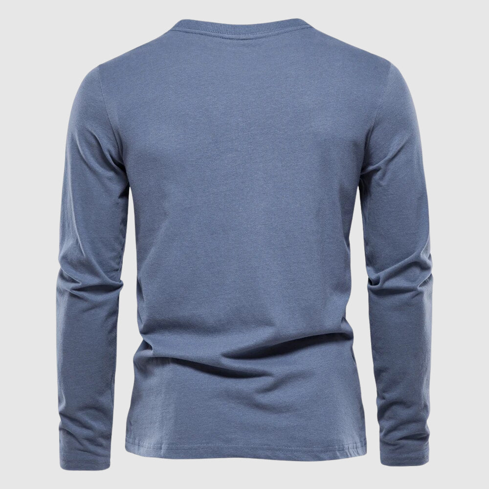 Bradley | Men's Long Sleeve Crewneck Shirt