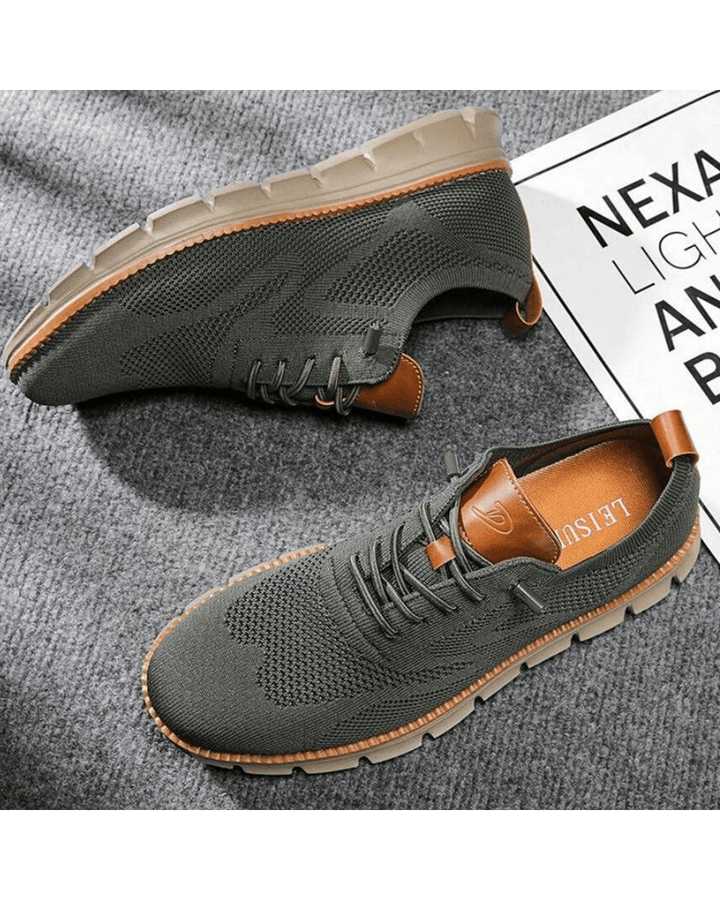 Clayton | Men's Retro Lace Up Sneakers