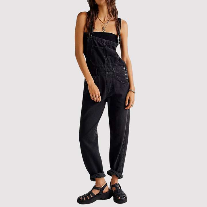 Elga | Women's Classic Adjustable Strap Dungaree