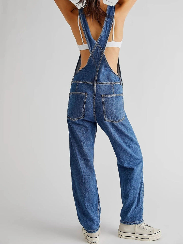 Elga | Women's Classic Adjustable Strap Dungaree