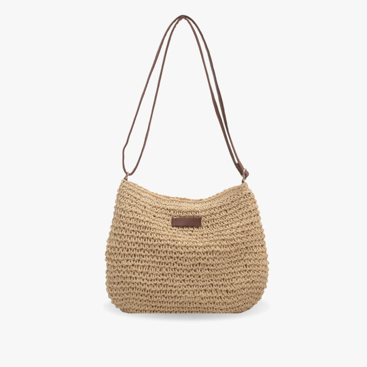 Flora | Women's Woven Summer Shoulder Bag