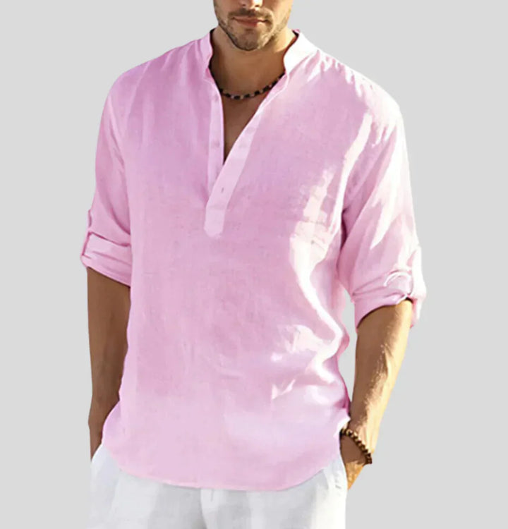 Colton | Men's V-Neck Collar Shirt