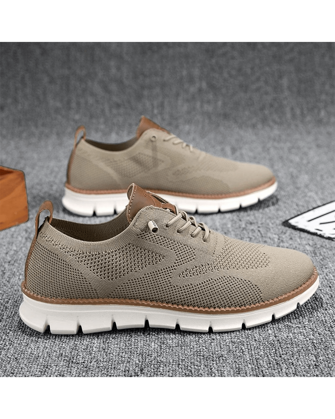 Clayton | Men's Retro Lace Up Sneakers