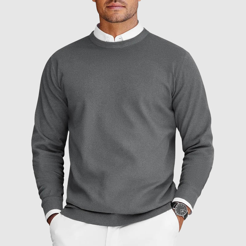 Ancel | Men's Casual Crew Neck Sweater