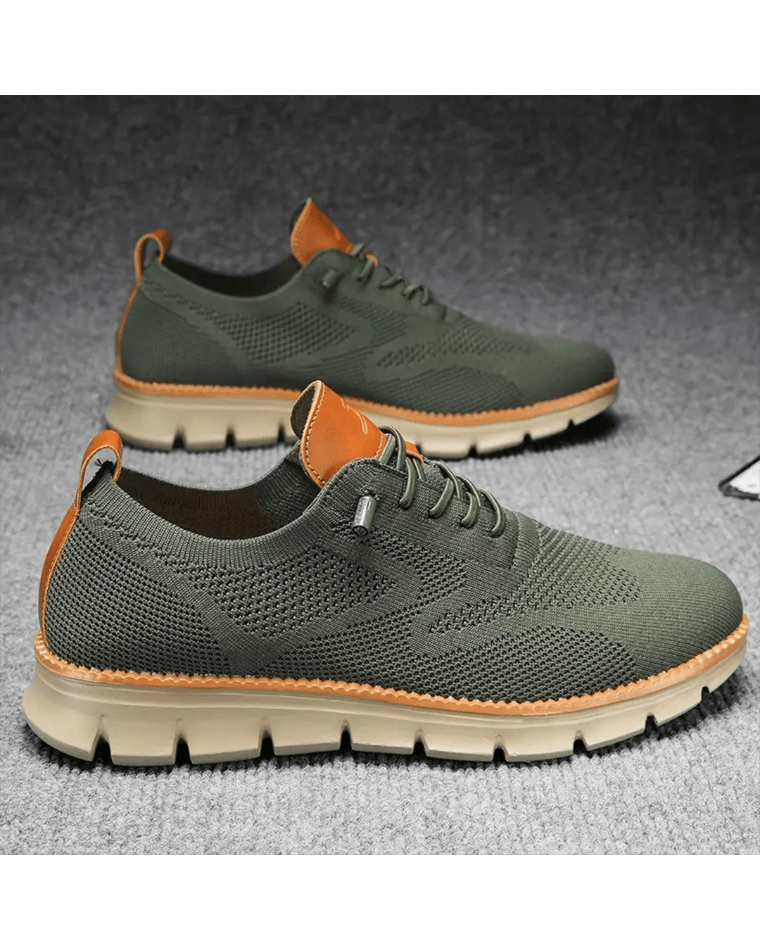 Clayton | Men's Retro Lace Up Sneakers