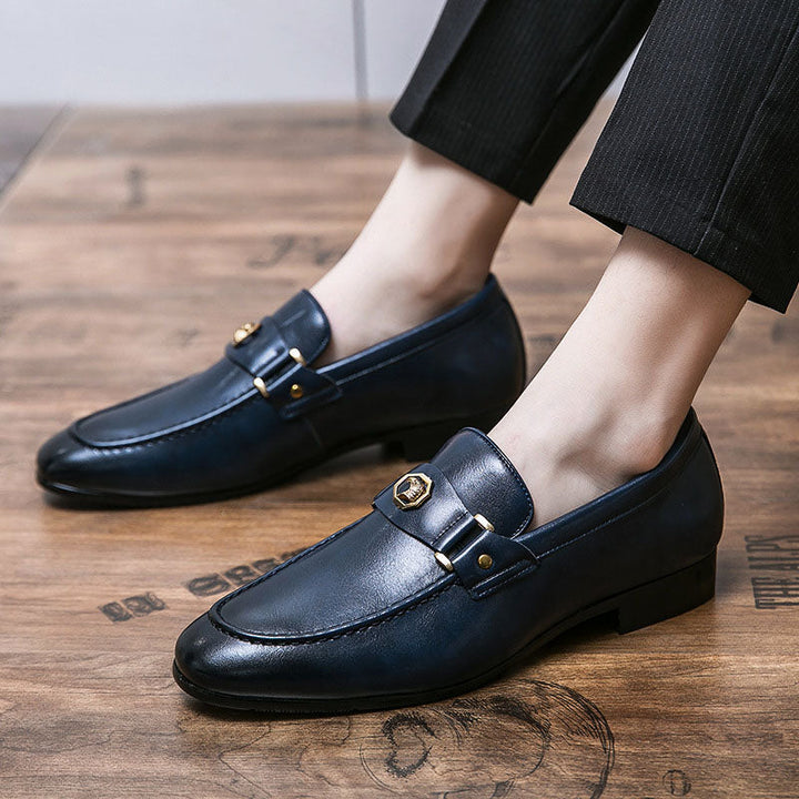 Bruce | Men's Summer Metal Detail Loafers