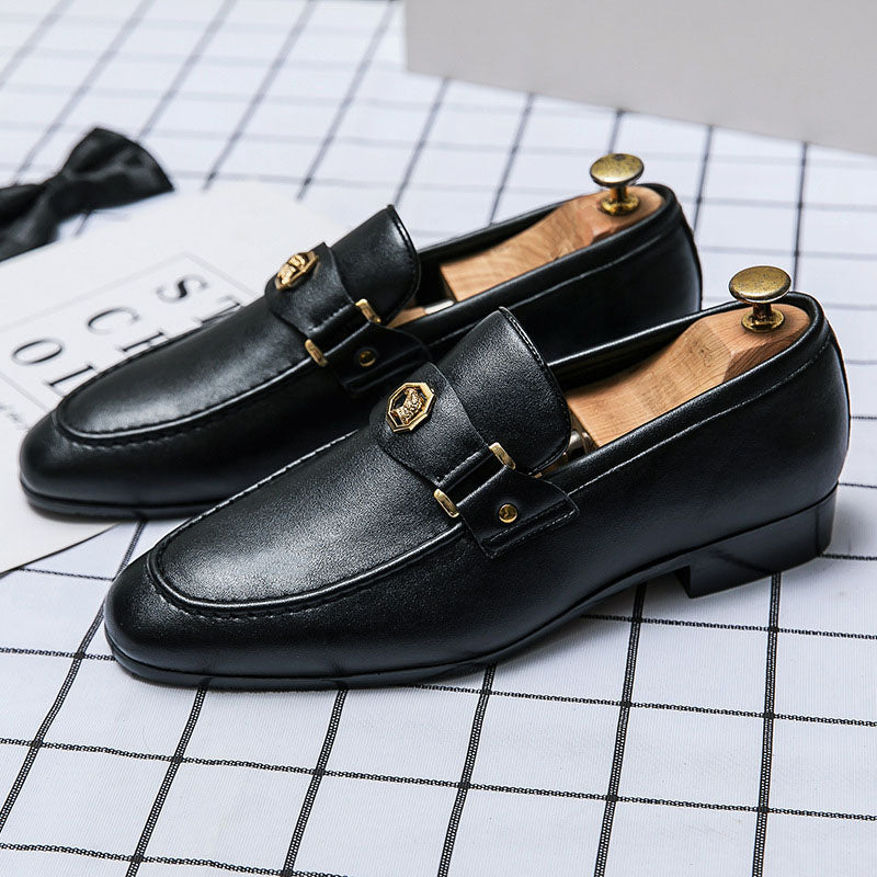 Bruce | Men's Summer Metal Detail Loafers