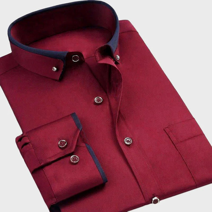 Acton | Men's Classic Luxe Button-Up Shirt