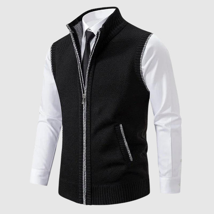Alton | Men's Zip-Up Sweater Vest