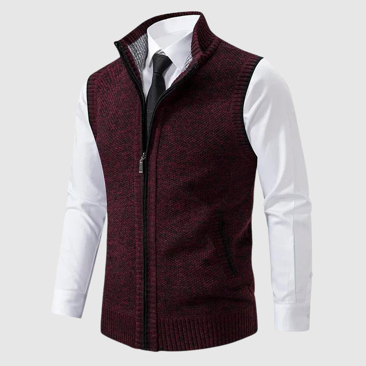 Alton | Men's Zip-Up Sweater Vest
