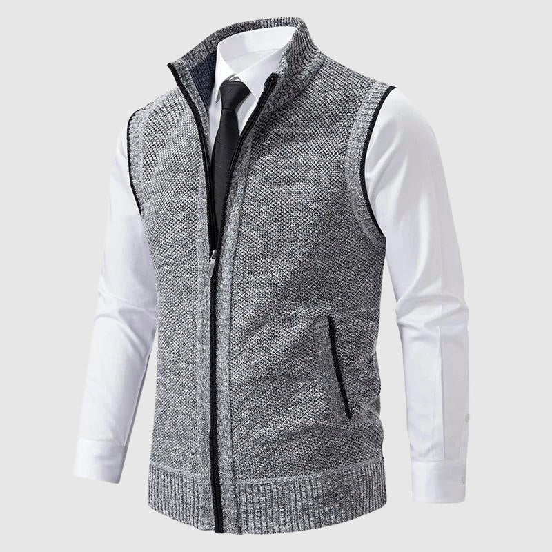 Alton | Men's Zip-Up Sweater Vest