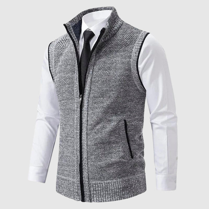 Alton | Men's Zip-Up Sweater Vest