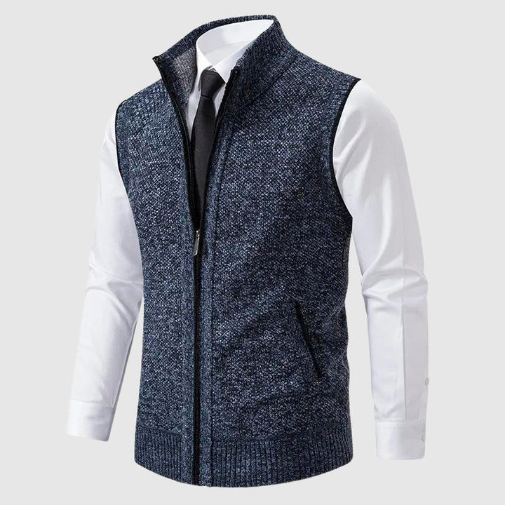Alton | Men's Zip-Up Sweater Vest