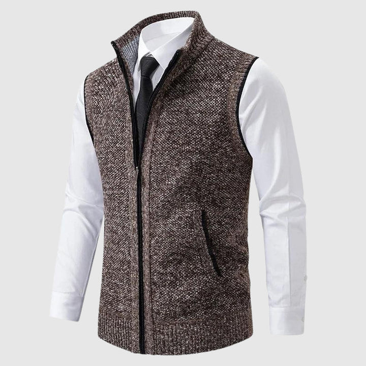 Alton | Men's Zip-Up Sweater Vest