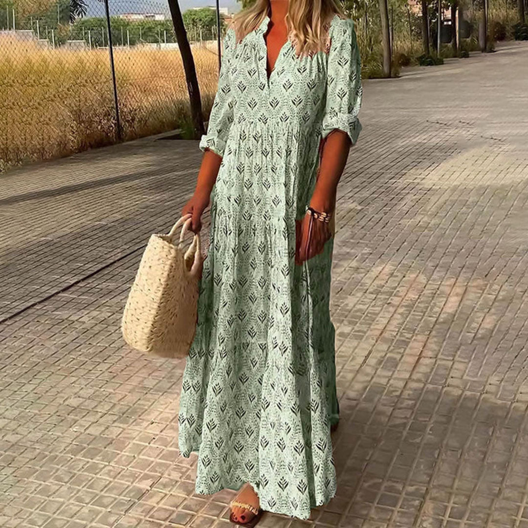 Celandine | Women's Summer Boho Maxi Dress