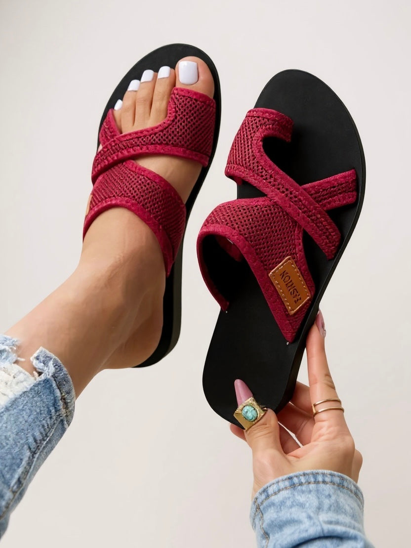 Palora | Women's Mesh Comfort Slide Sandals