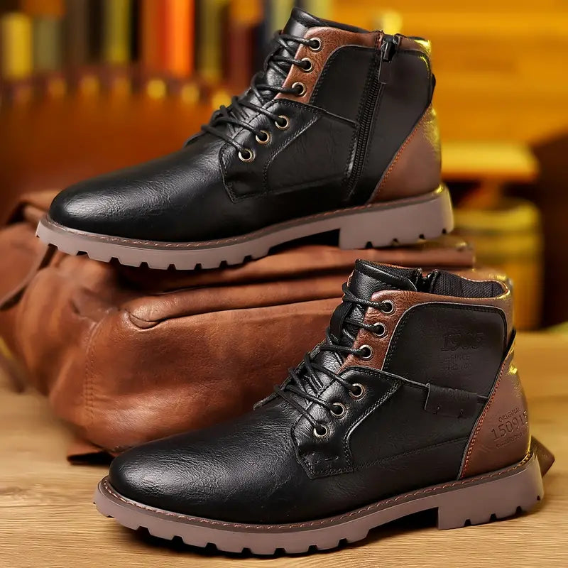 Zayn | Men's High Grip Lace-Up Boots