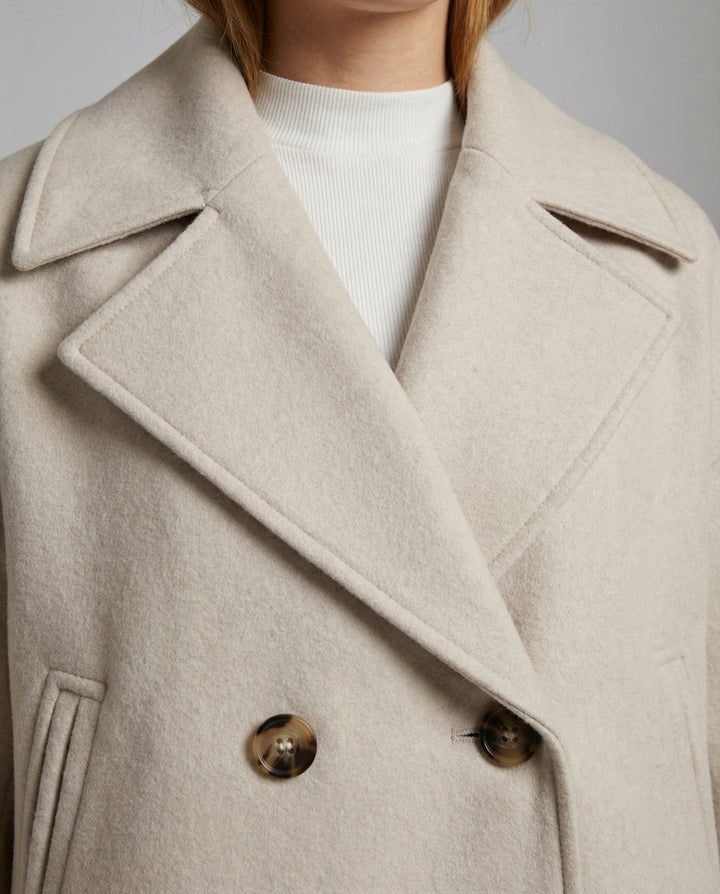 Quinelle | Women's Cropped Double-Breasted Jacket