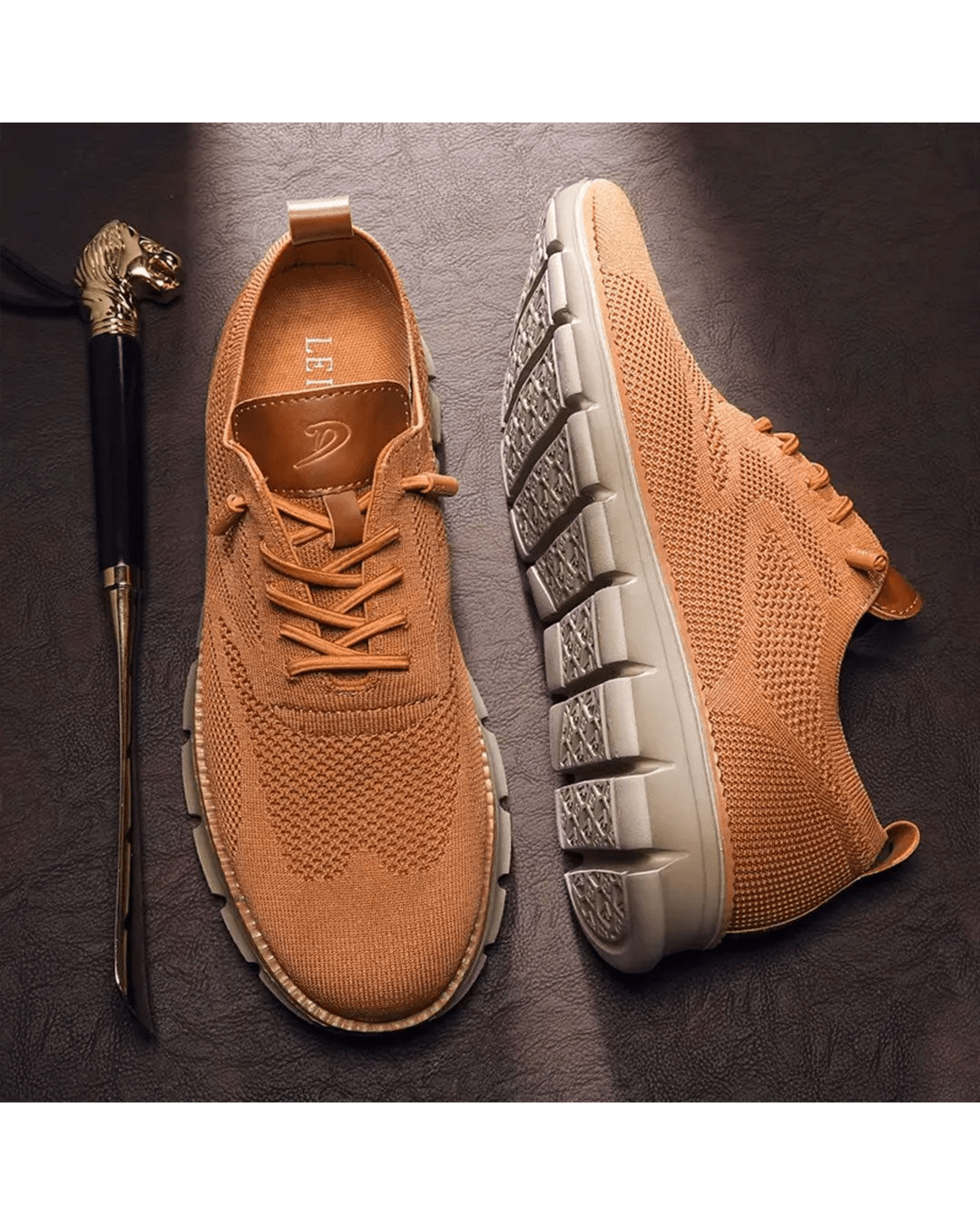 Clayton | Men's Retro Lace Up Sneakers