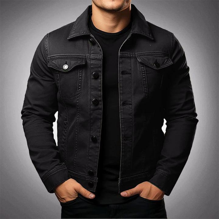 Barton | Men's Modern Fit Button-Up Jacket