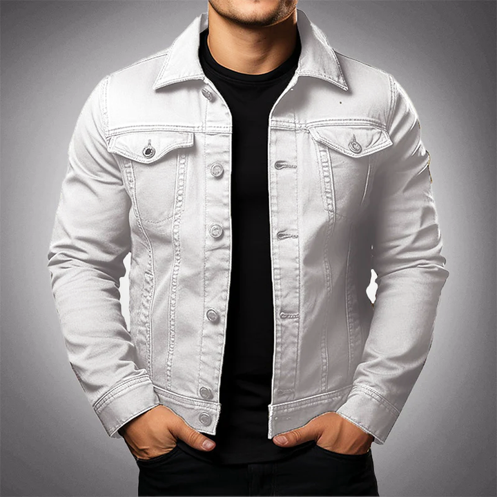 Barton | Men's Modern Fit Button-Up Jacket