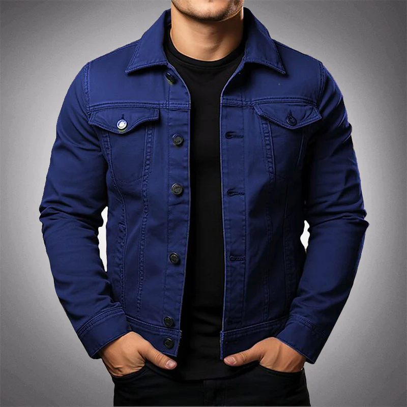 Barton | Men's Modern Fit Button-Up Jacket