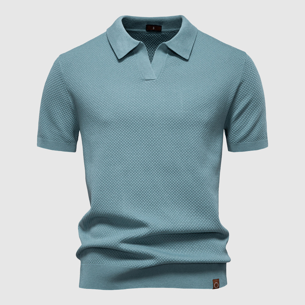Blandford | Men's Textured Polo Shirt