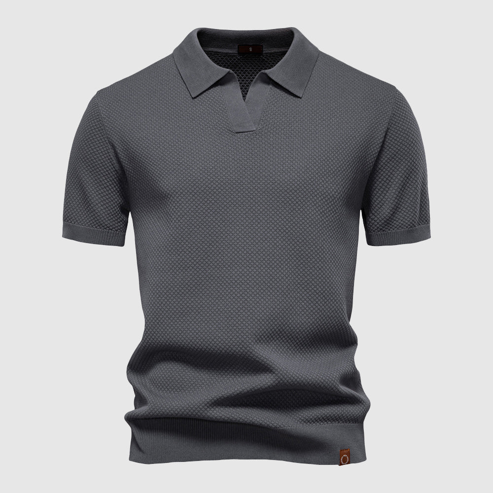 Blandford | Men's Textured Polo Shirt