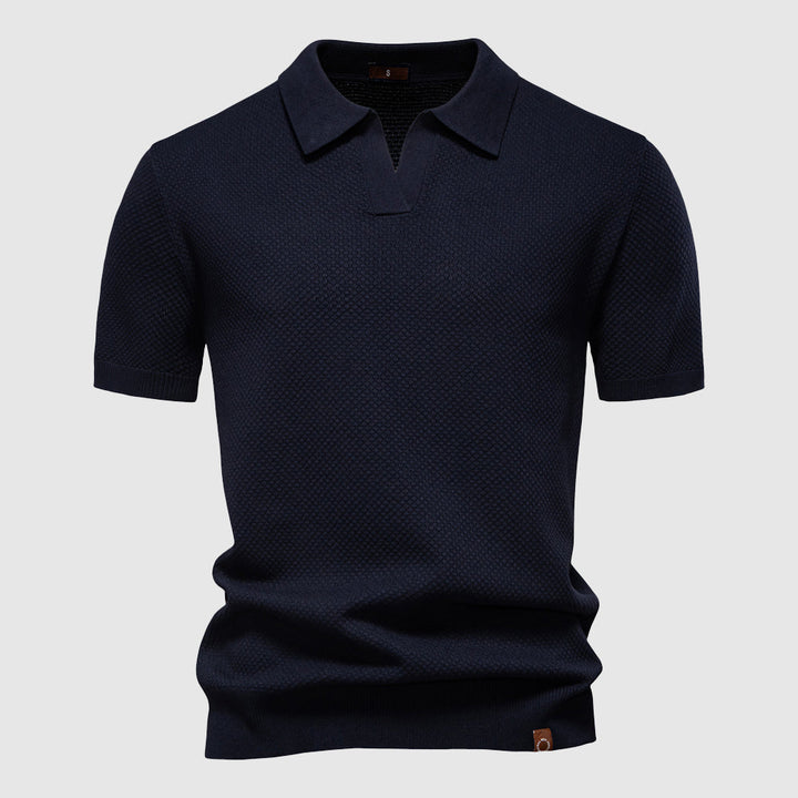 Blandford | Men's Textured Polo Shirt