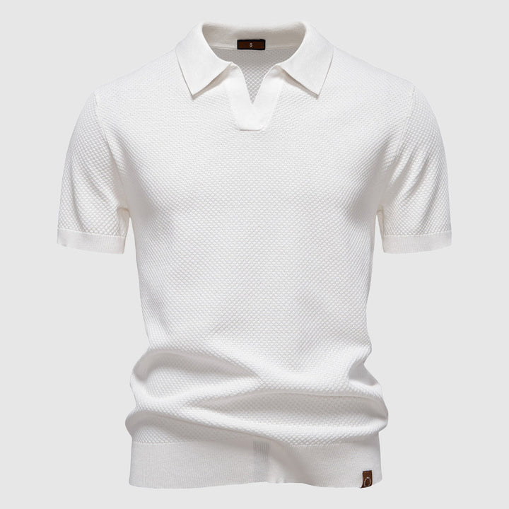 Blandford | Men's Textured Polo Shirt