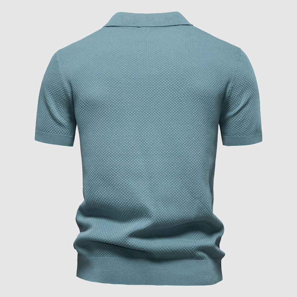 Blandford | Men's Textured Polo Shirt