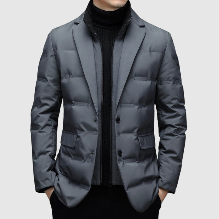 Abner | Men's Classic Quilted Blazer Jacket