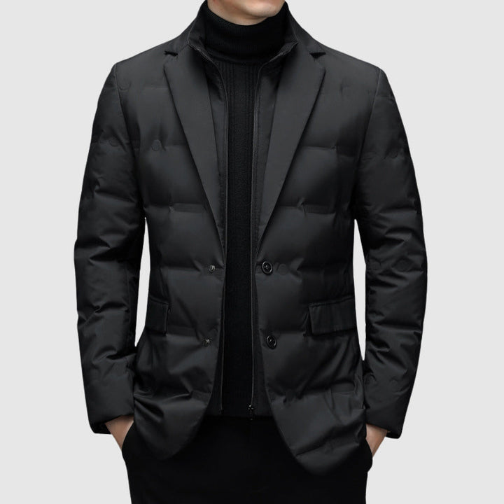 Abner | Men's Classic Quilted Blazer Jacket