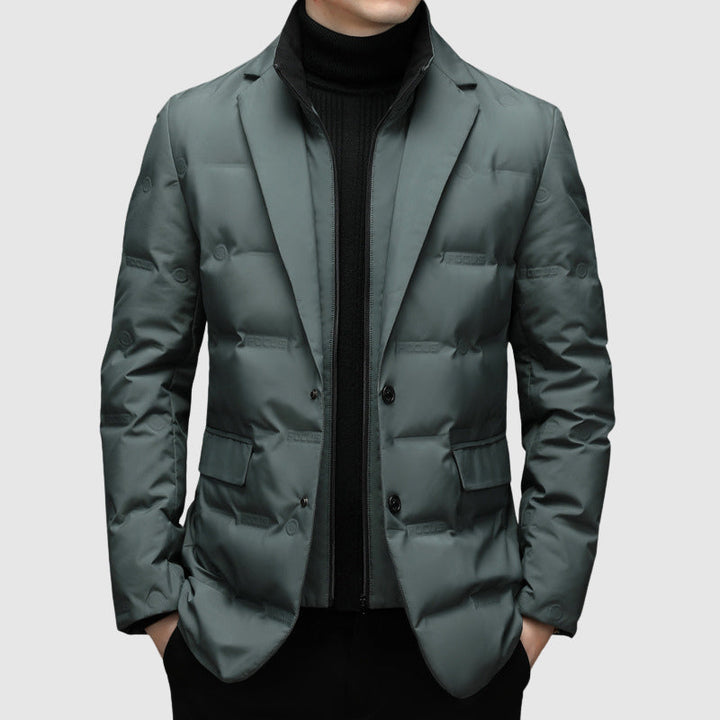 Abner | Men's Classic Quilted Blazer Jacket