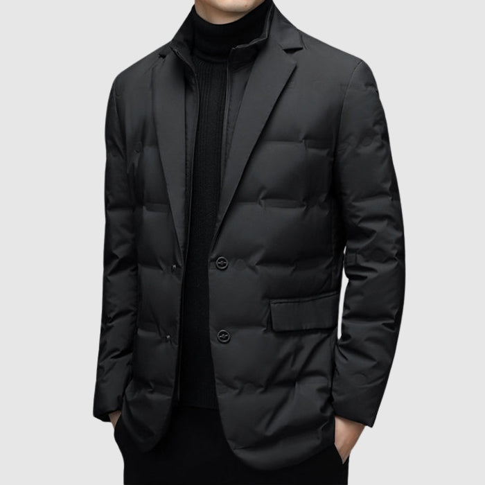 Abner | Men's Classic Quilted Blazer Jacket