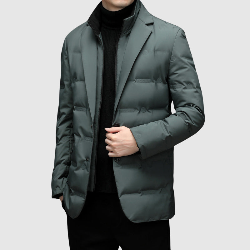 Abner | Men's Classic Quilted Blazer Jacket