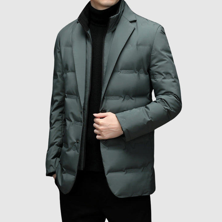 Abner | Men's Classic Quilted Blazer Jacket