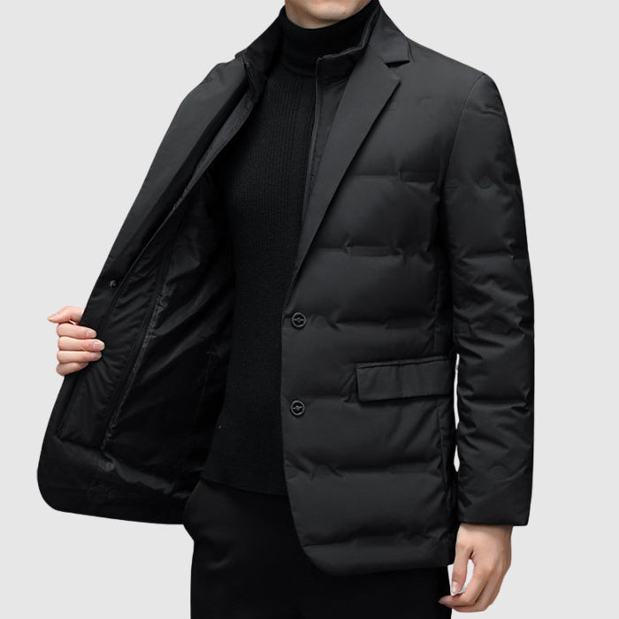 Abner | Men's Classic Quilted Blazer Jacket