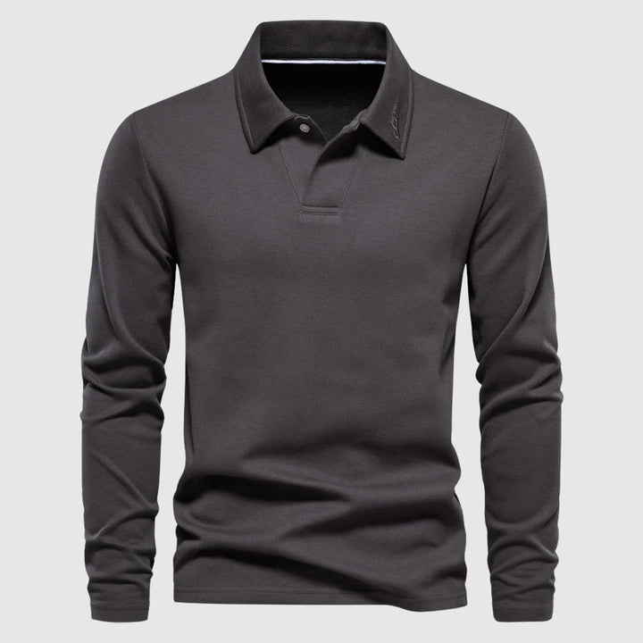 Bayard | Men's Classic Long Sleeve Polo Shirt