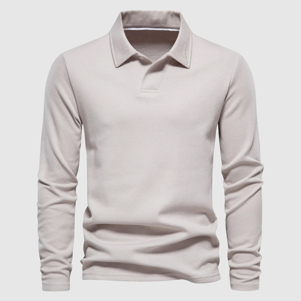 Bayard | Men's Classic Long Sleeve Polo Shirt
