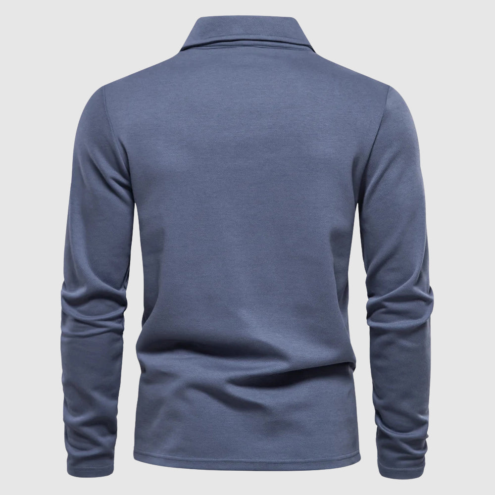 Bayard | Men's Classic Long Sleeve Polo Shirt