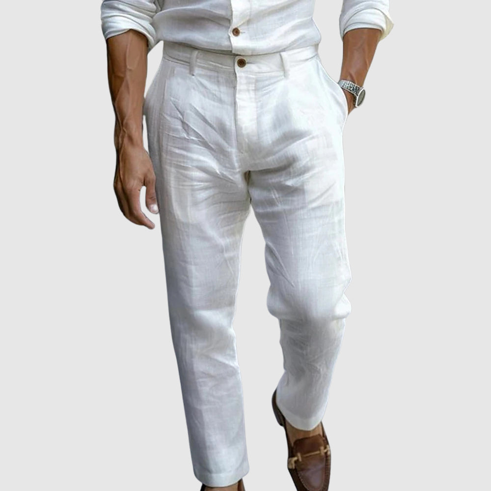 Arundel | Men's Linen Trousers