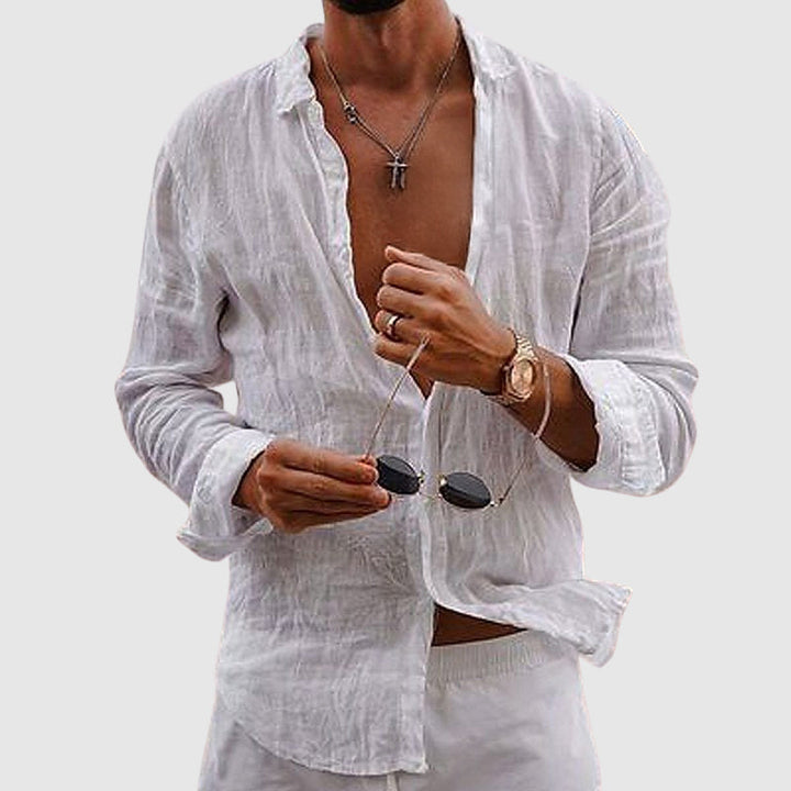 Alwin | Men's Linen Shirt