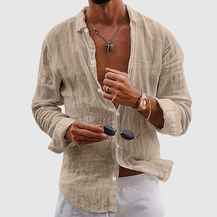 Alwin | Men's Linen Shirt