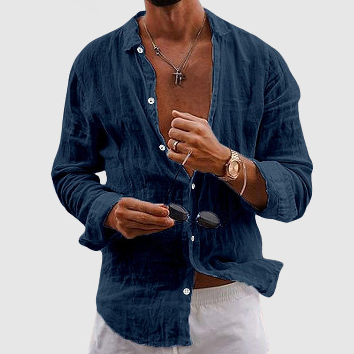 Alwin | Men's Linen Shirt