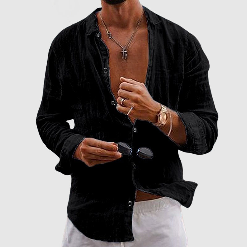Alwin | Men's Linen Shirt