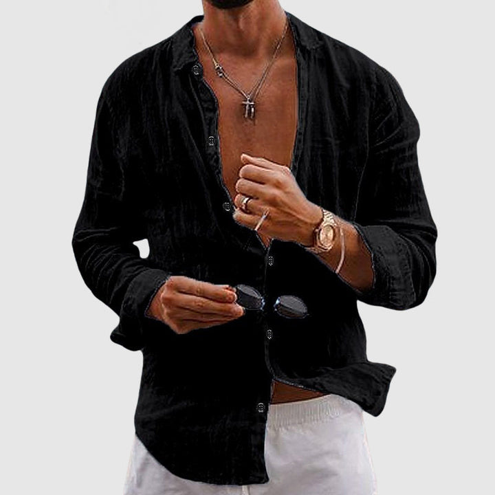 Alwin | Men's Linen Shirt