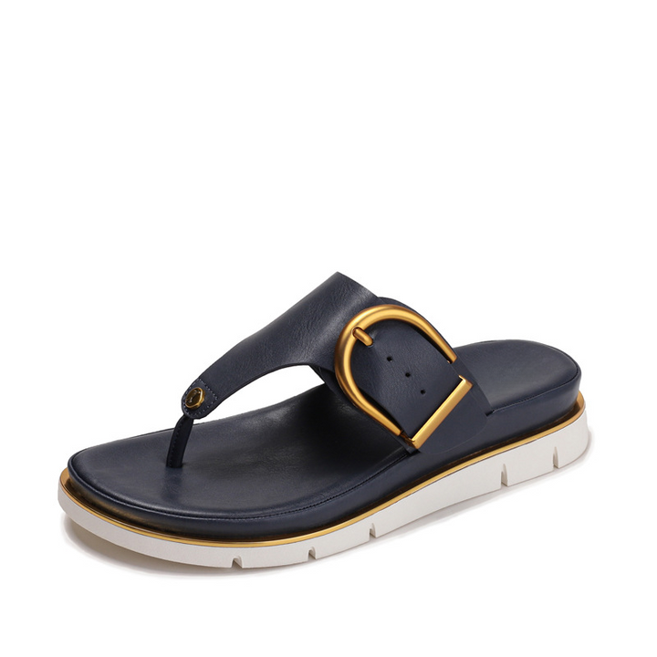Oceira | Women's Cushioned Buckle Slide Sandals