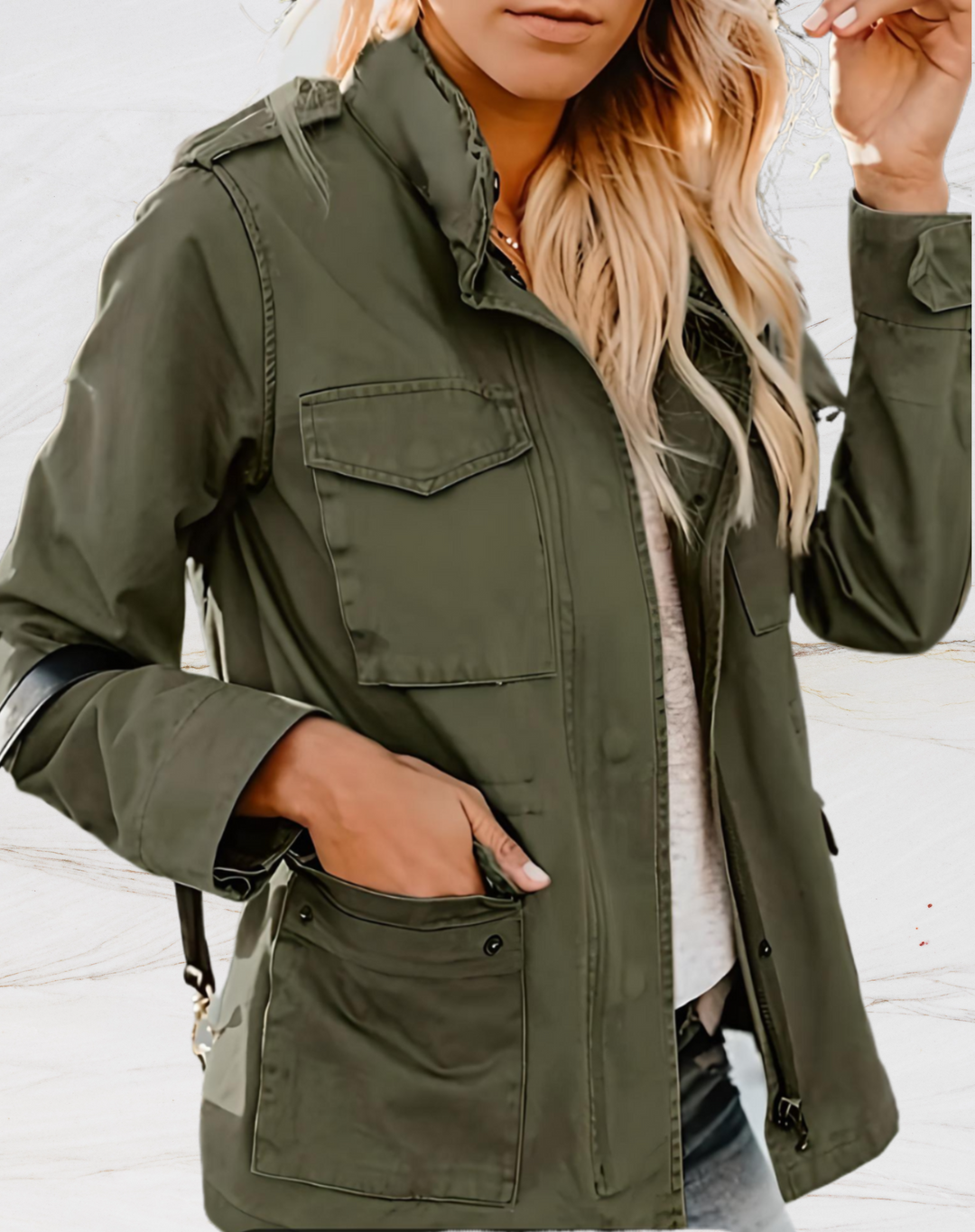 Umberly | Women's Casual Utility Summer Jacket