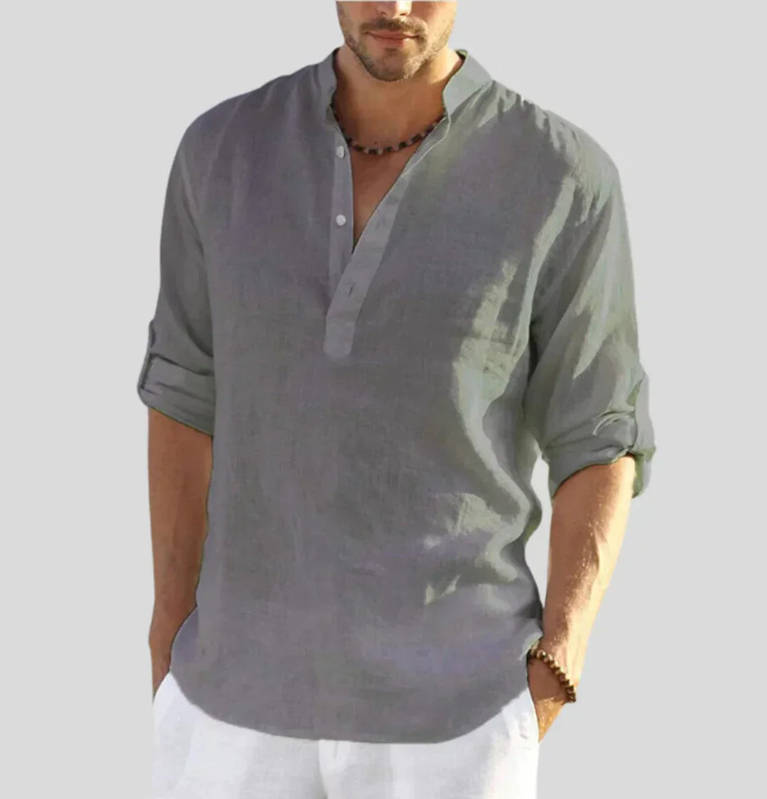 Colton | Men's V-Neck Collar Shirt
